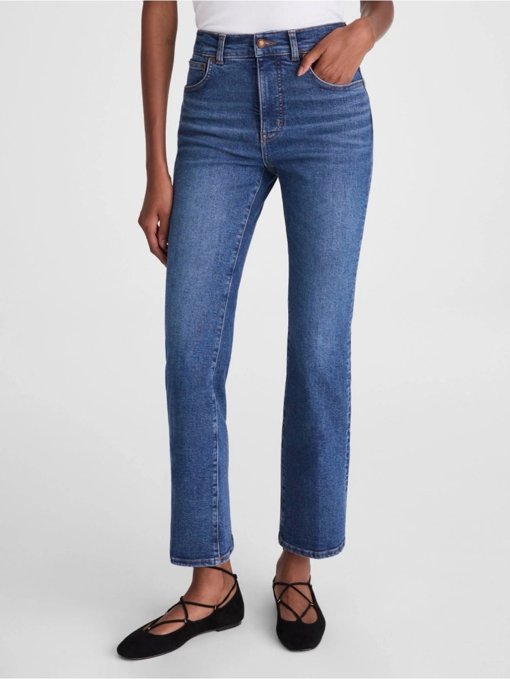 Madewell Perfect Vintage Flare Crop Jean